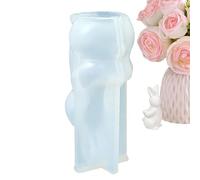 Stampo In Silicone A Forma Di Coniglio - 2 Pezzi Per Profumata E | Stampo Per Cioccolato Coniglio, Gesso Resina Argilla Feste Pasquali Party Decorazione