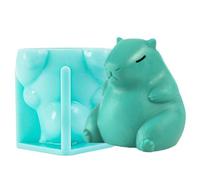Stampo per Capibara - stampoo per torta Capibara in silicone | Stampo per ornamenti per auto in pietra con diffusore 3D,per mousse in silicone per torta mousse, cubetti di ghiacci