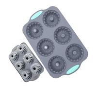 Stampo Per Ghiaccio A Cubetti, 6 Scomparti Materiali Creativi Flessibili Per Ricorrenze, Stampo Silicone Corona Cocktail E, Congelatore Dolci Dessert Whisky Bourbon Sapone