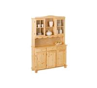 AltoBuy Stan - Buffet Vaisselier 5 Portes 3 Tiroirs Bois Massif