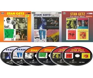 Stan Getz - Stan Getz 6CD Collection - 12 Complete Classic Albums: Focus, Jazz Samba, West Coast Jazz, At The Opera House (Stereo/Mono), Diz and Getz, The Brothers & Many More