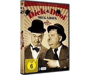 Stan Laurel - Dick & Doof Megabox (3 Dvd mit 10 Filmen)