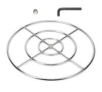 Stanbroil Brûleur rond de 76,2 cm pour foyer à gaz naturel et propane - Brûleur en acier inoxydable 304 pour intérieur et extérieur, BTU 435 000 max