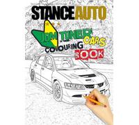 Stance Auto Magazine JDM Tuner Cars Colouring Book
