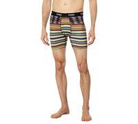 Stance Baron Boxer Caleçon Taupe Motif Poly Blend Sous-vêtements Shorts, taupe, L