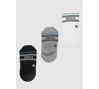 Stance Basic 3 Pack No Show Socks à motifs S