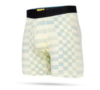 Stance Boxer à carreaux Blanc vintage, Blanc vintage, M