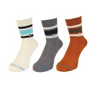 Stance Boyd Quarter Lot de 3 paires de chaussettes Motif rayures Taille L