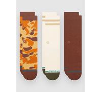 Stance Camo Crew 3 Pack Socks à motifs M