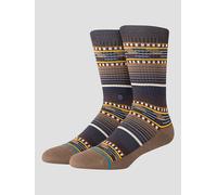 Stance Cedar Rock Crew Socks marron M