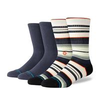 Stance Chaussettes Crew - Collection Wade - Lot de 2, Duncans, L