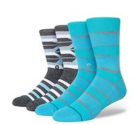 Stance Chaussettes Crew - Collection Wade - Lot de 2, Lariet, L