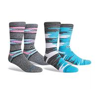 Stance Chaussettes Crew - Collection Wade - Lot de 2, Recherche II, L