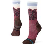 Chaussettes stance the ridge light wool crew bordeaux