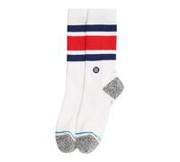 Stance Chaussettes de sport 'Boyd' bleu foncé / gris chiné / noir / blanc, Taille 35-37,5