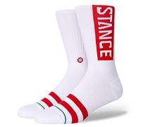 Stance Chaussettes homme OG blanc rouge