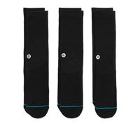 Stance Chaussettes Icon Crew, 3 paires, noir, homme