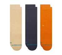 Stance Chaussettes sable / bleu foncé / orange, Taille 41-43