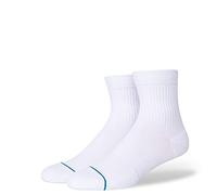 Stance Chaussettes trois-quarts - Icon, Blanc/azur, M