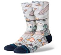 Stance Unisexe Feeling Pickled Crew Cream Medium, crème, Medium