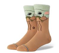 Stance Grogu Hungry Crew Socks Chaussettes pour bébé Yoda Star Wars Vert, Vert, M