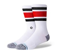 Chaussettes stance boys blanc rouge