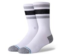 Stance Chaussettes Boyd Crew – multifonctions lifestyle – Blanc L (EU 43-47)