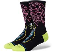 Stance Hommes et Femmes The Big Lebowski Mark It Zero Chaussettes en coton peigné Paquet de 1 Noir 43-46