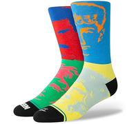 Stance Hot Space Crew Chaussettes Queen Music Multi Calf, multicolore, M