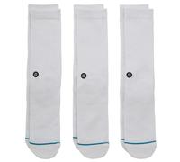 Stance Icon 3 Paquet Chaussettes - Blanc - L