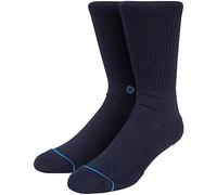 Stance Icon Crew Chaussettes, bleu marine, 43-47