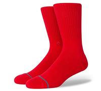 Stance Icon Fashion Socks Medium Red