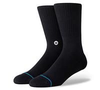 Stance Icon Homme Chaussettes, Black/White, FR : M (Taille Fabricant : M)