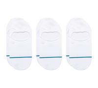Stance Chaussettes Icon Classic – Lot de 3 antidérapantes en coton mélangé léger blanc Medium