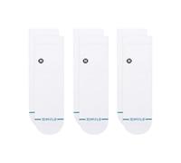 Stance - Icon Quarter 3 Pack - Chaussettes Multifonctions Taille M, Gris