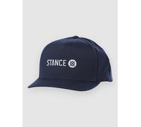 Stance Icon Snapback Chapeau bleu Uni