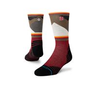 Stance Jimmy Chin Mid Wool Crew Rouge M