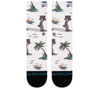 Stance - Kool Katz Surf Crew - Chaussettes multifonctions - Unisex M | EU 38-42 - canvas