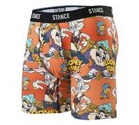 Stance Looney Tunes Boxer pour homme Noir Motif Bugs Taz Tweety Multi Poly Shorts Sous-vêtements, Noir , M