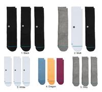 Stance Uncommon Solids Icon Socks 3er Pack Noir L (43 - 46)