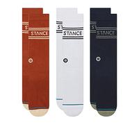 Stance Lot de 3 paires de chaussettes basiques, indigo, Medium