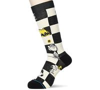 Stance Men's Checked Black Socks Black L