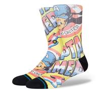Stance Men's Crew Chaussettes ~ No Cavities jaune taille L