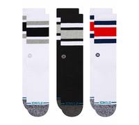 Stance - Pack de 3 paires de chaussettes - The Boyd 3 Pack Multi - Taille L - Blanc Blanc L