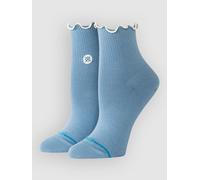 Stance Pop Ruffle Icon Quarter Chaussettes bleu M