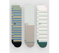 Stance Prep Stripe 3 Pk Socks à motifs M
