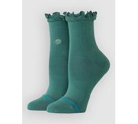 Stance Ruffle Icon Quarter Chaussettes vert S