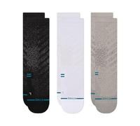 Stance Run Lt Crew Lot de 3 paires de chaussettes, multicolore, Multicolore, L