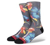 Stance Seymour Crew Chaussettes tropicales, bleu tropical, Large