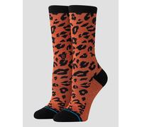 STANCE Spotted Out Crew - Mixte - Orange / Noir - taille S- modèle 2025